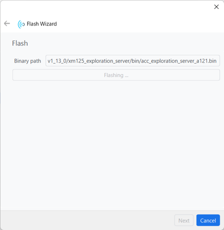 Figure 27 Software Writing Screen