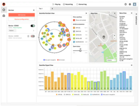 u-blox評価ソフトウェア比較表イメージ
