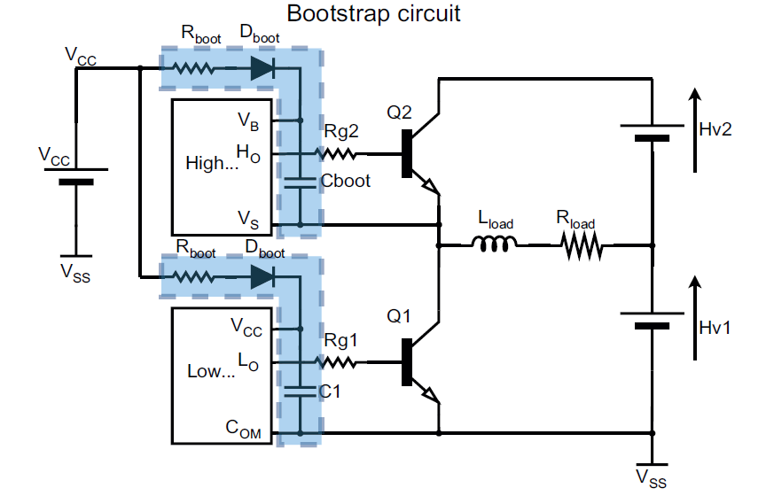 ブートストラップ回路例