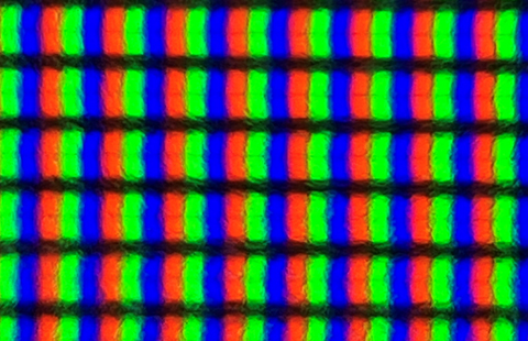 図10. 顕微鏡で見た実際のピクセル