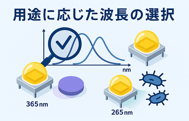 図9:最適な波長の選択